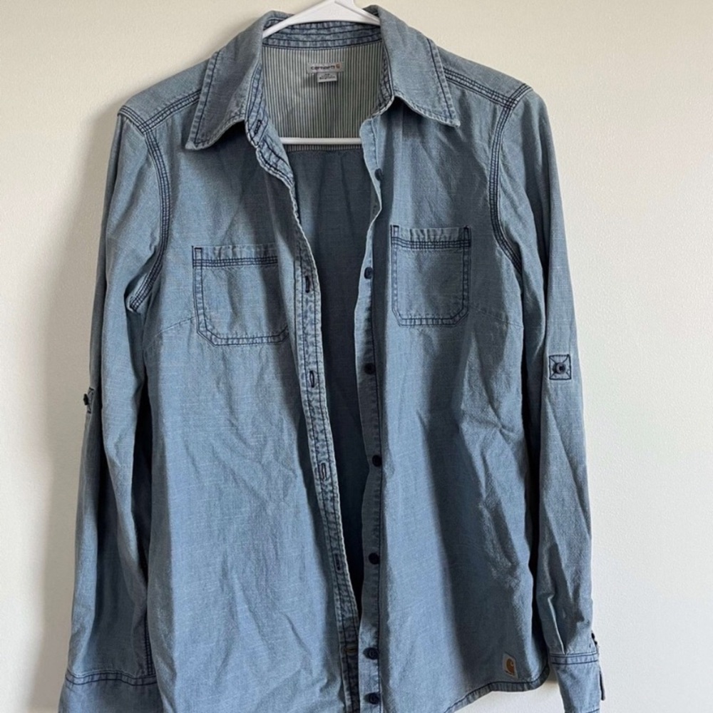 Carhartt denim shirt